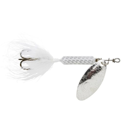 Wordens 208-WH Rooster Tail In-Line Spinner, 2 1/4